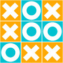 Colorful Tic-Tac-Toe