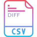 Github CSV Diff