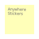 Anywhere stickers - simple sticky notes