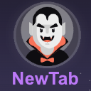 Dracula new tab page