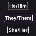 Twitch Chat pronouns