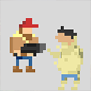 Pixel Zombie Shooter Game