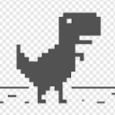 Dino T-rex Endless Runner Game