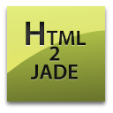 Copy html in jade