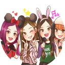 Blackpink Chibi Wallpaper