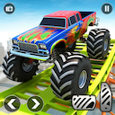 Mega Ramp Monster Truck Race Games