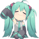 Dancing Miku GIF popup