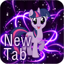 Clean Twilight Sparkle New Tab