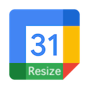 Google Calendar Resize Sidebar