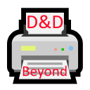 D&DBeyond Print Enhancer