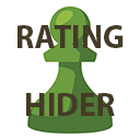 Chess.com rating hider