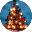 Christmas Tree Wallpaper New Tab