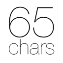 65 chars