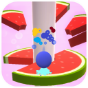 Helix Fruit Jump Arcade Game