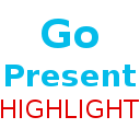 Go Present code highlighter