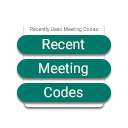 Recent Meeting Codes