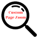 Easily Custom Page Zoom