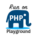 Run on PHP Playground